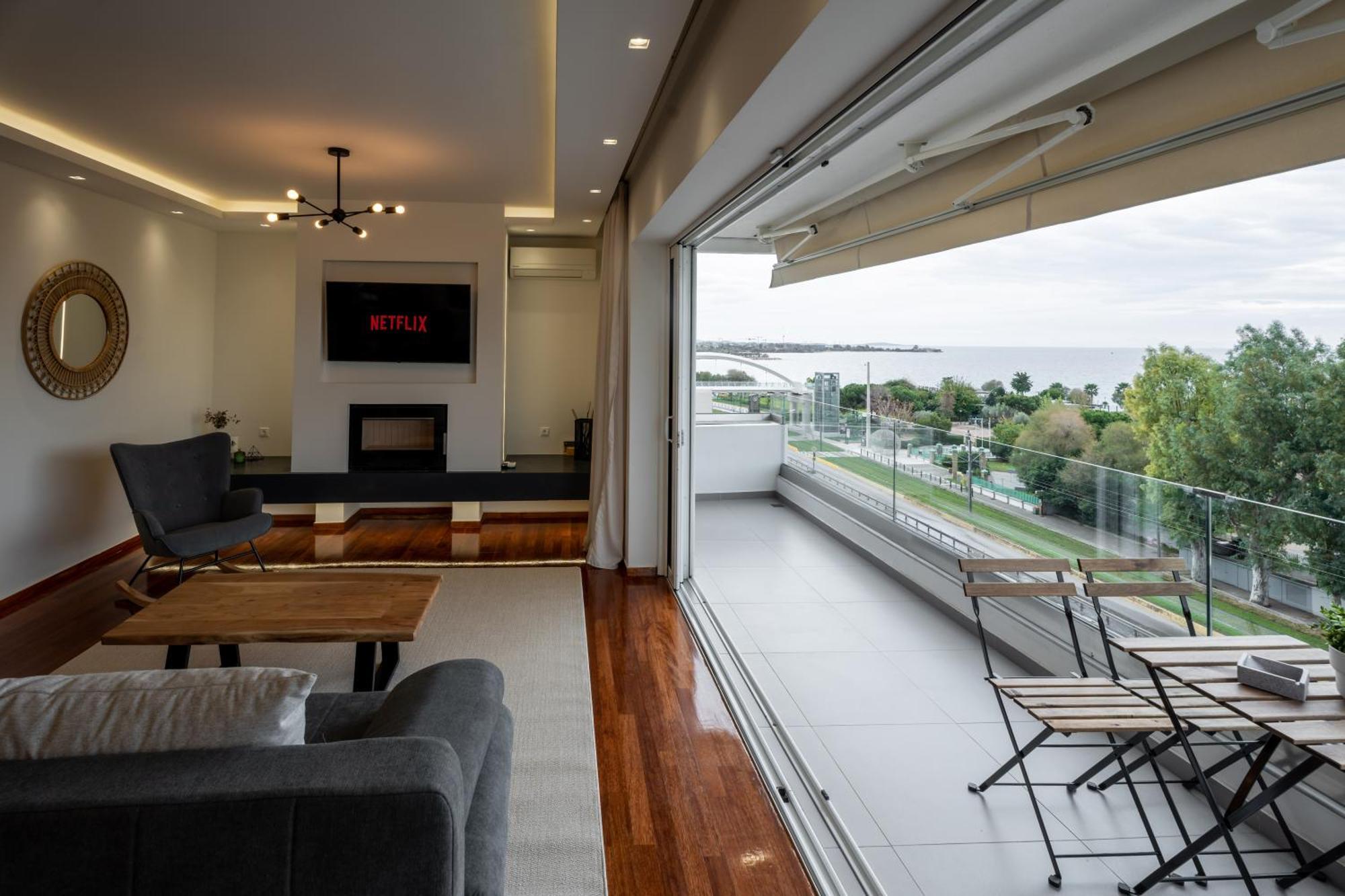 Sesilia Sea View Apartment Athènes Extérieur photo